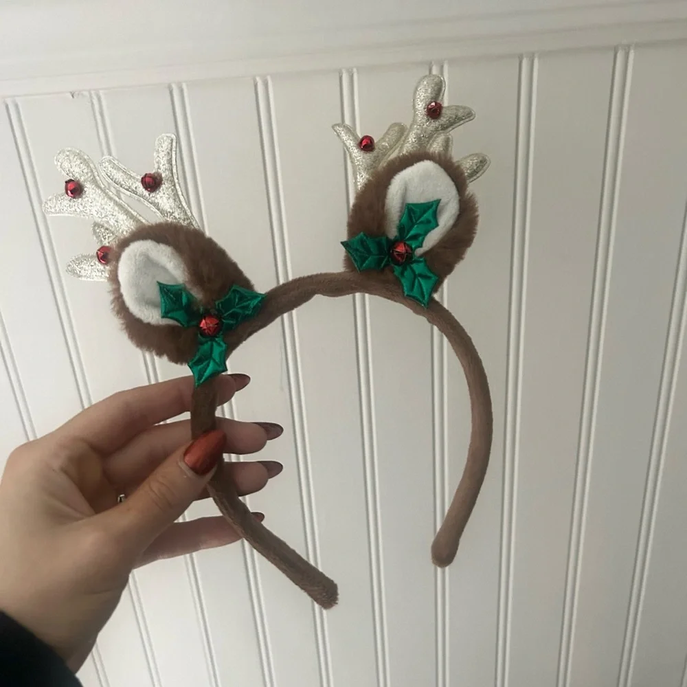 Cute Reindeer Antler Headband for Christmas